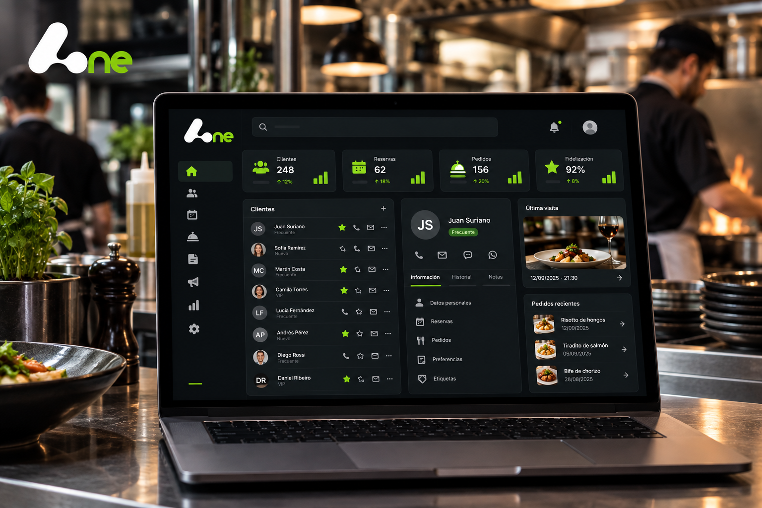 CRM de Comensales